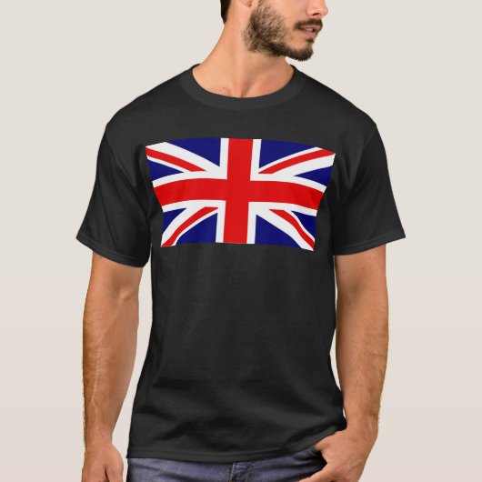 T-SHIRT UNION JACK - LE DRAPEAU BRITANNIQUE (Devant)