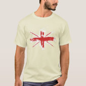 T-shirt Union Jack Splatter (Devant)