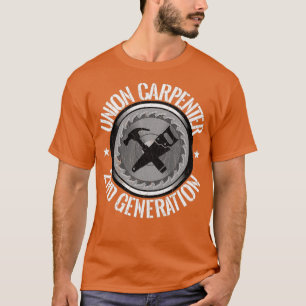 T-shirt Union Retro charpentier désorganisé Woodwo