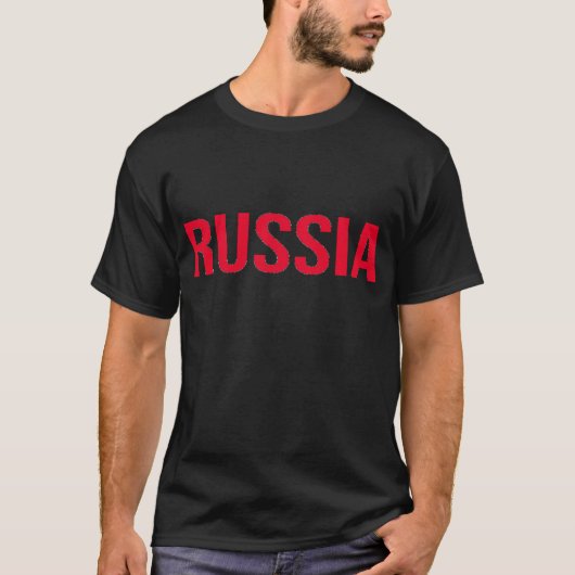 T-shirt Union Soviétique CCCP de Poutine de Fédération de (Devant)
