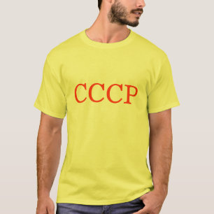 T-shirt Union Soviétique de l'URSS CCCP