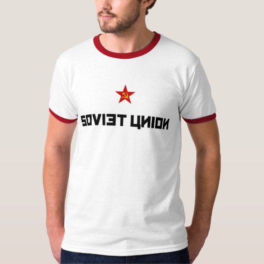 T-shirt Union Soviétique - étoile (Devant)