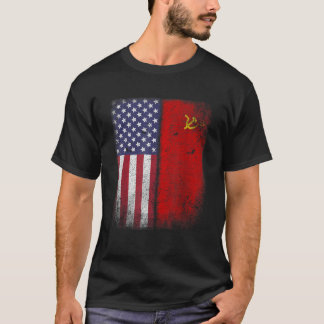 T-shirt Union soviétique Flag Faucon marteau socia
