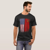 T-shirt Union soviétique Flag Faucon marteau socia (Devant entier)
