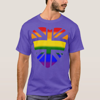 T-shirt Union Troisième culture Coeur Arc-en-ciel