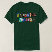 T-shirt Unioniser l'Amazonie (Design devant)