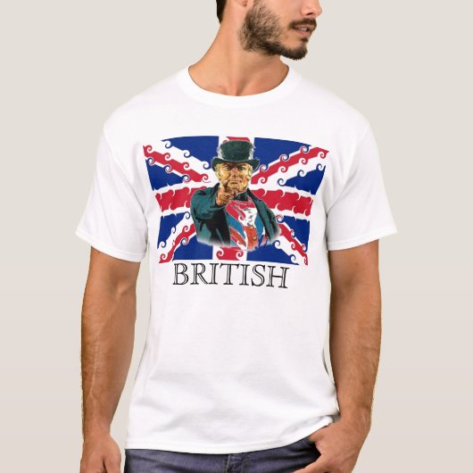 T-shirt UnionJack. BRITANNIQUE (Devant)