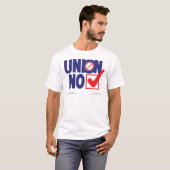T-shirt UnionNO ! (Devant entier)