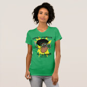 T-shirt unique Cartoon Kidney Warrior Superhero (Devant entier)