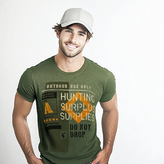 T-shirt Unique Chasse Chasse Cargo Gear