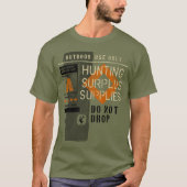 T-shirt Unique Chasse Chasse Cargo Gear (Devant)