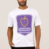 T-shirt Unique Cherimoya Fruit Graphique Personnalisable (Devant)