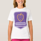 T-shirt Unique Cherimoya Fruit Graphique Personnalisable (Devant)