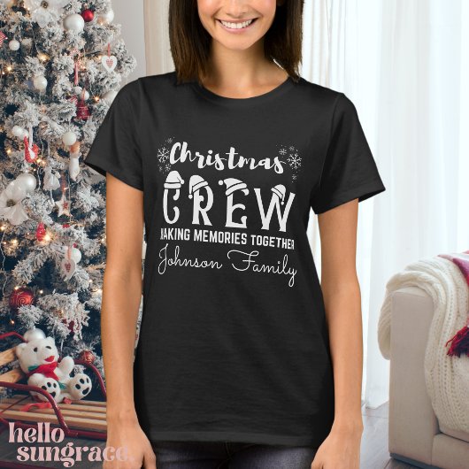T-shirt Unique Christmas Crew Togetherness & Love