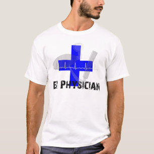 T-shirt unique de médecin d'ER