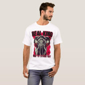 T-shirt Unique Elephant Motivational and Inspiring Design (Devant entier)