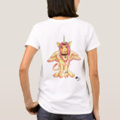 T-shirt Unique-maïs de licorne de lion (Dos)