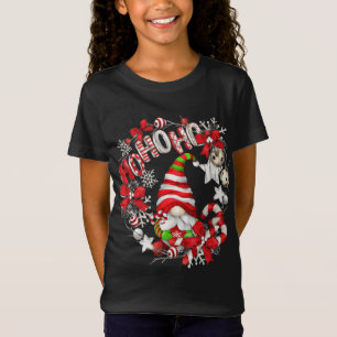 T-Shirt Unique Noël Gnome Cute Hohoho