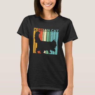 T-shirt Unique Retro Perse Amoureux des chats Propriétaire