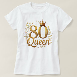 T-shirt Unique Royal 80e anniversaire Queen Art