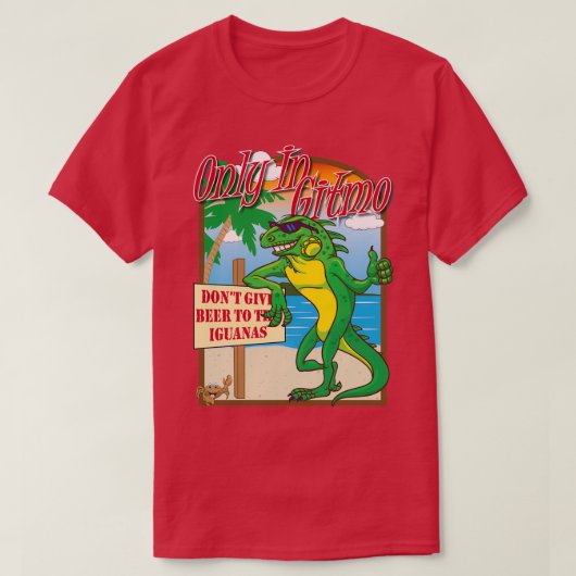T-shirt Uniquement À Gitmo (Design devant)