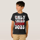 T-shirt Uniquement enfant Expirant 2023 (Devant entier)