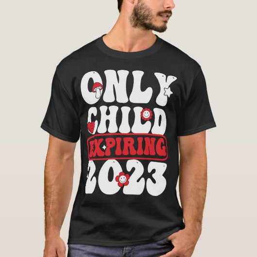 T-shirt Uniquement enfant Expirant 2023 (Devant)