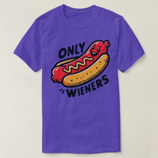 T-shirt Uniquement les Wieners (Design devant)