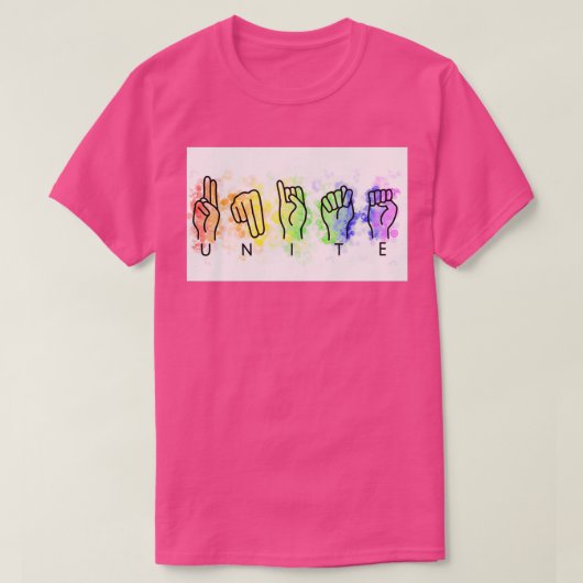 T-shirt unir ASL (Design devant)