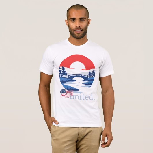 T-shirt unis. (Devant entier)