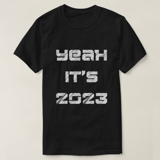 T-shirt unisex 2023 (Design devant)
