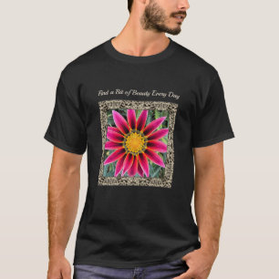 T-shirt Unisex avec Gazania brillante