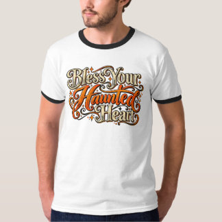 T-shirt unisex 'Bless your Haunted Heart'