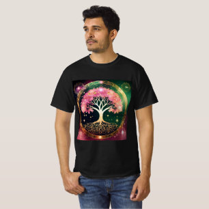 T-shirt Unisex Cotton Universe Tree