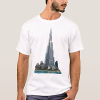 T-shirt Unisex de base avec logo Burj Khalifa