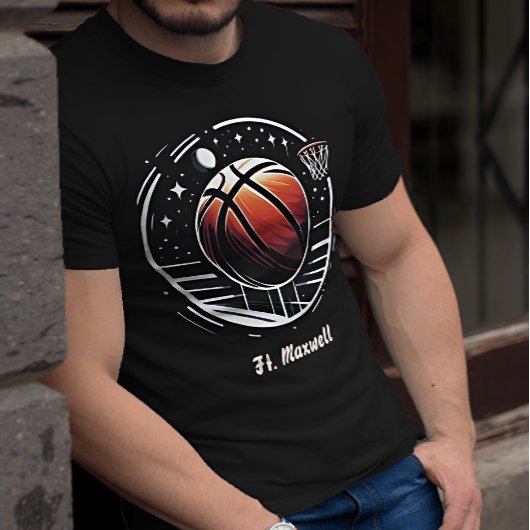 T-shirt Unisex de basket-ball personnalisé