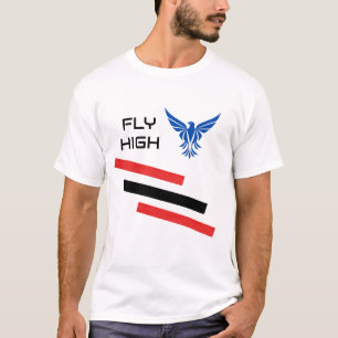 T-shirt Unisex haute volée avec Aigle graphique gr