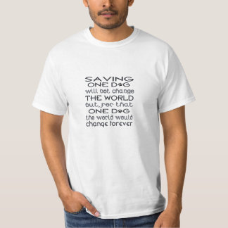 T-shirt Unisex Red Een Hond