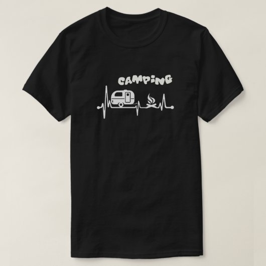 T-Shirt Unisexe Camping (Design devant)