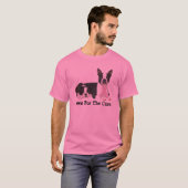 T-shirt unisexe de cancer du sein de Boston (Devant entier)
