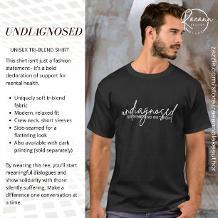 T-Shirt Unisexe de Sensibilisation à la Santé Ment