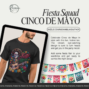 T-Shirt Unisexe Fiesta Squad Cinco de Mayo