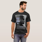 T-shirt unisexe Hype Black Effet de pépin de chute (Devant entier)