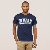 T-shirt unisexe Navy Bella Canvas (Devant entier)