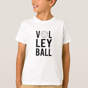 T-shirt unisexe pour enfants de volleyball