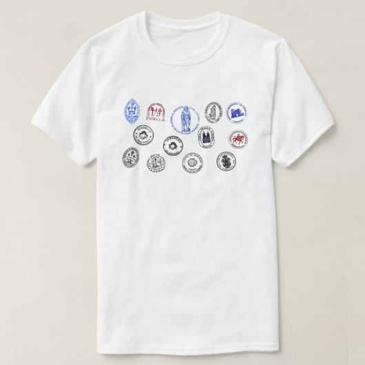 T-Shirt Unisexe Saint Jacques Way (Design devant)