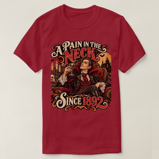 T-shirt unisexe vampire (Design devant)