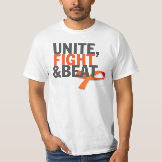 T-shirt Unissez, combattez et battez (Devant)