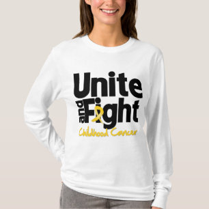 T-shirt Unissez et combattez le Cancer d'enfance