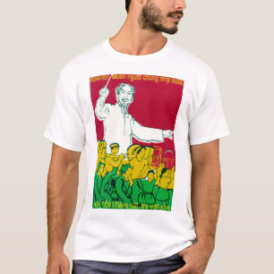 T-shirt Unissez tout le monde au même rythme que la propa